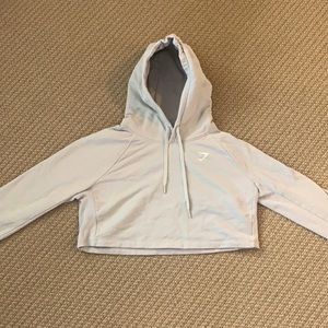 {GYM SHARK!!} {Cropped workout sweatshirt}